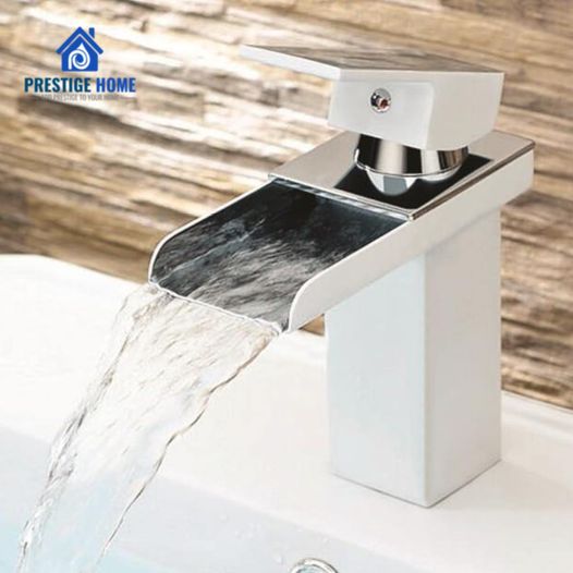 Chrome Waterfall Bathroom Faucet