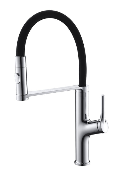 Stylish Kitchen Faucet with Black tube and Sprayer