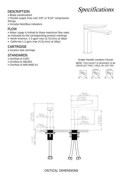 Chrome Single Handle Pull Down Sink Faucet