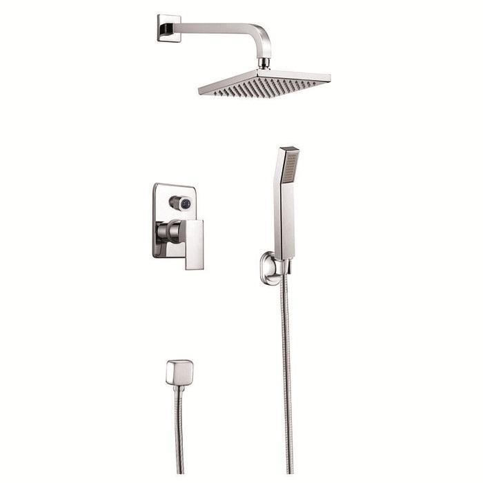 Chrome Single Handle Tub and Shower Set - www.prestigehome.ca