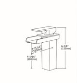 Chrome Bathroom Lavatory Faucet - www.prestigehome.ca