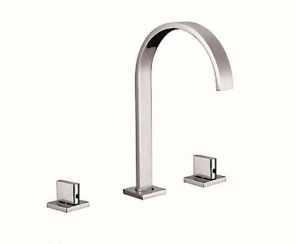 Modern Double Handle Bathroom Faucet - www.prestigehome.ca
