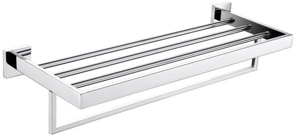 Chrome Double Towel Rack