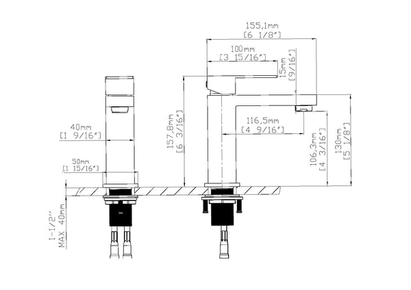 Matte Black Bathroom Faucet