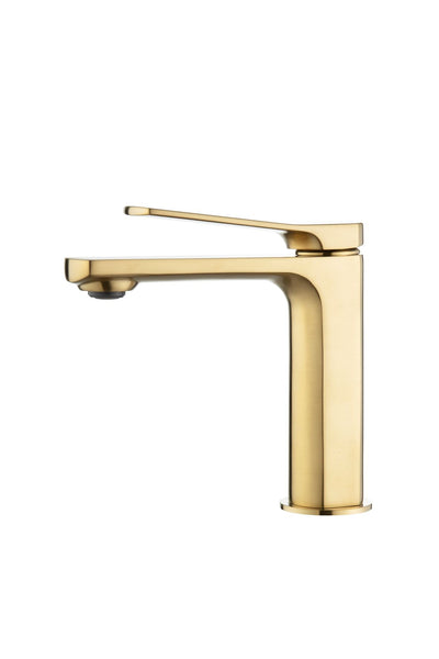Brush Gold Luxury Bathroom Faucet