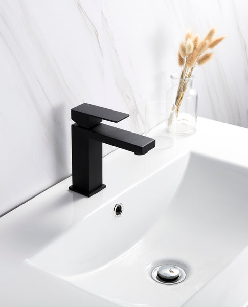 Matte Black Bathroom Faucet