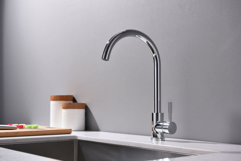 Chrome Kitchen Faucet