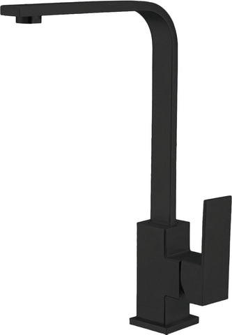 modern matte black kitchen faucet