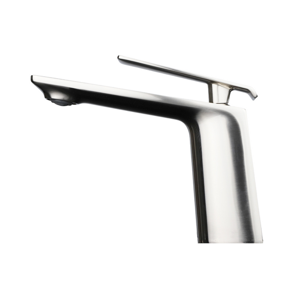 Brush Nickel Luxury Bathroom Faucet