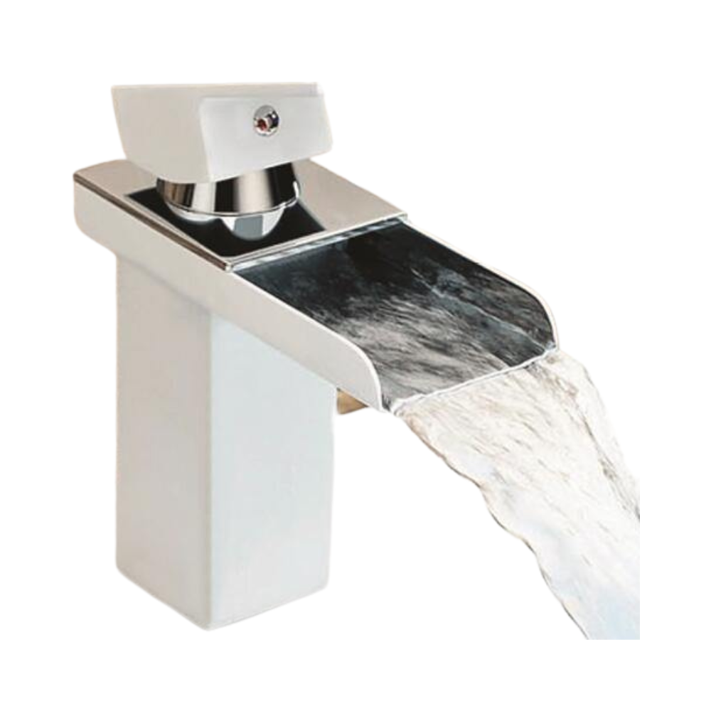 Chrome Waterfall Bathroom Faucet