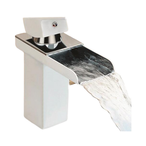 Chrome Waterfall Bathroom Faucet
